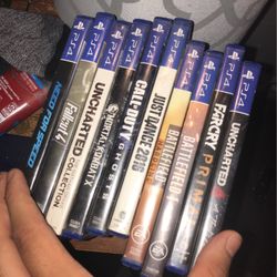 PS4 Games 5 a Pop Or 40 For All Of Em 