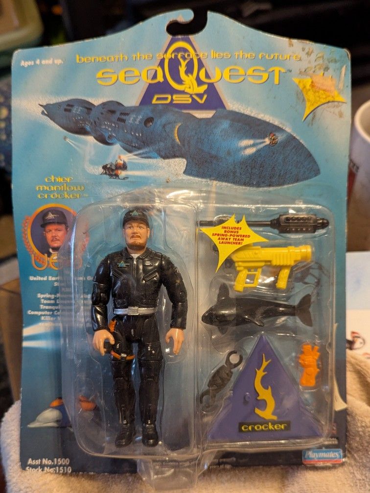 Seaquest Chief Manilow Crocker Action Figure