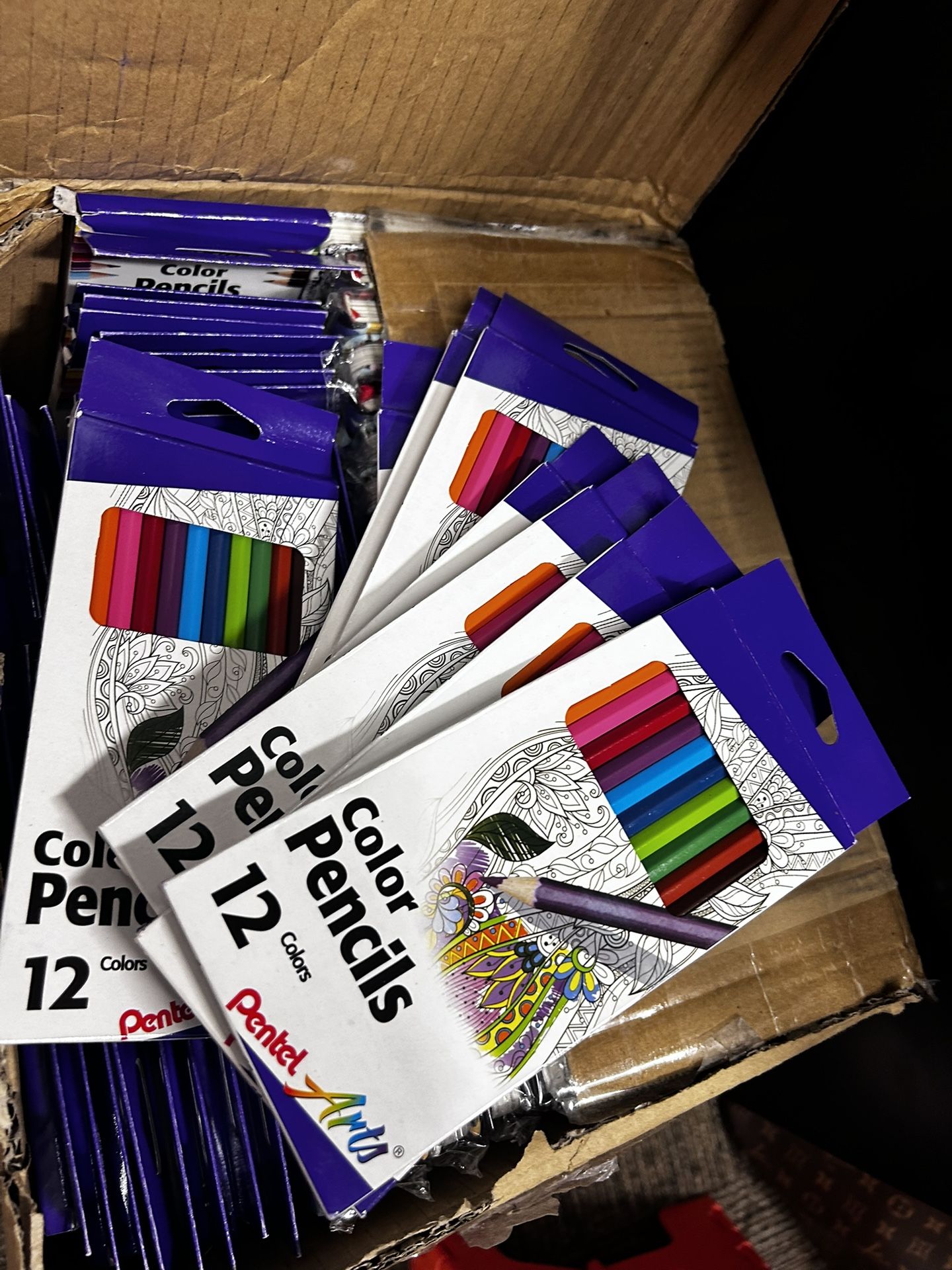 PENDING PICKUP Free 38 Boxes Colored Pencils - New