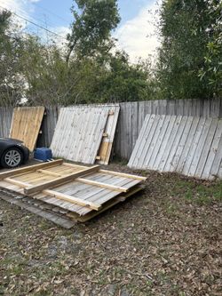 Wooden Panels 20 Each