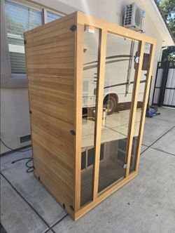 Infrared Sauna – 2 Person – Excellent Condition