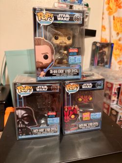 Limited Edition Star Wars Funko Pops