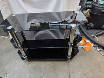 Glass TV Stand