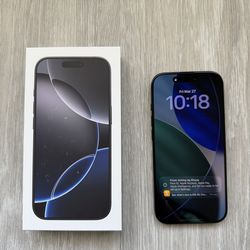 iPhone 16 Pro Black 128GB Unlocked