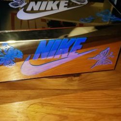 Custom Nike Butterfly Shoe / Gift Box