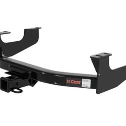 CURT 14355 Class 4 Trailer Hitch, 2-Inch Receiver, Fits Select Ford F-150, F-250, F-350, F-450 Super Duty 