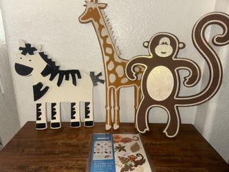 Nursery Room Animal Safari Decor