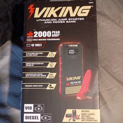 Brand New-VIKING 2000amp Jumpbox/Powerbank