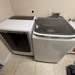 Washer and dryer