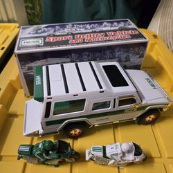 2004 HESS Sport Utilty Vehicle With Motorcycles