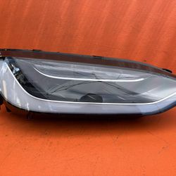 2016-2021 Tesla Model X Right Passenger Up-Level LED Headlight OEM 1034315-01-D