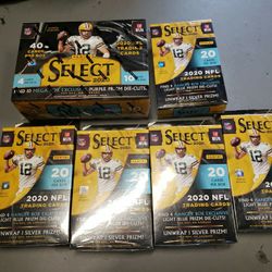 2020 Panini Football Select Hangers And Mega Box
