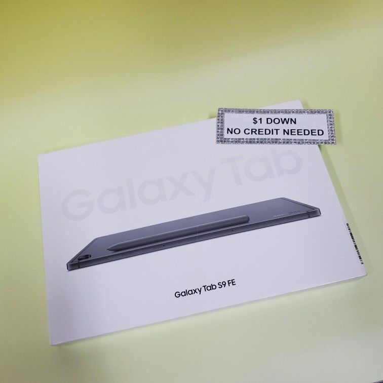 Samsung Galaxy Tab S9 FE Tablet New - Only $1 Today Pay The Rest Later!