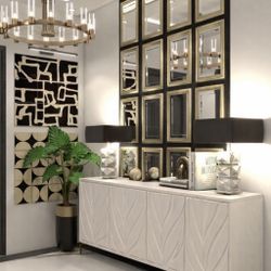 Firm Price ✅Cabinet 60” White New In Box Sturdy Assembly Required 