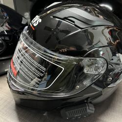 Motorcycle helmet size large