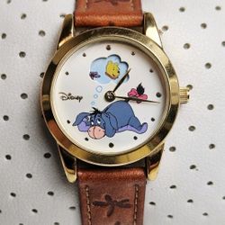 VTG 1990s Disney Winnie The Pooh And Eeyore "Daydream" watch by SII/Seiko 