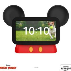 Made for Amazon, Disney Mickey Mouse-inspired Stand for Amazon Echo Show 5 (2023 Release)
