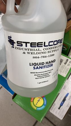 Liquid Hand Sanitizer Gallons NEW MUST GO!!