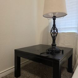 2 side wooden tables for sale