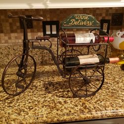  VINTAGE BIcycle Wine Rack