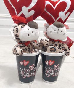 Valentine Cups Each $7