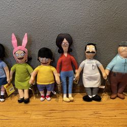Plush Bob’s Burgers family set