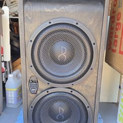 Gately 2 12 AudioControl Loaded Subwoofer Box