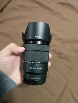 Sony 18-135mm E-mount lens with filter bonus