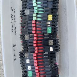 Lot of 15 used breakers, 5 30 twins, 10 20 twins