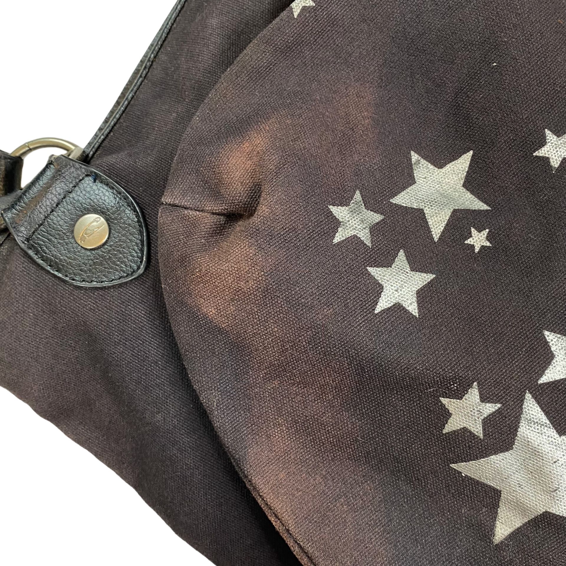 O’Neill Distressed Black Star Tote Bag