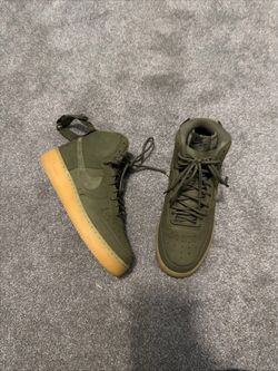 Size 6.5 Y Nike Air Force 1 High Medium Olive Shoes
