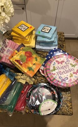 Party supplies