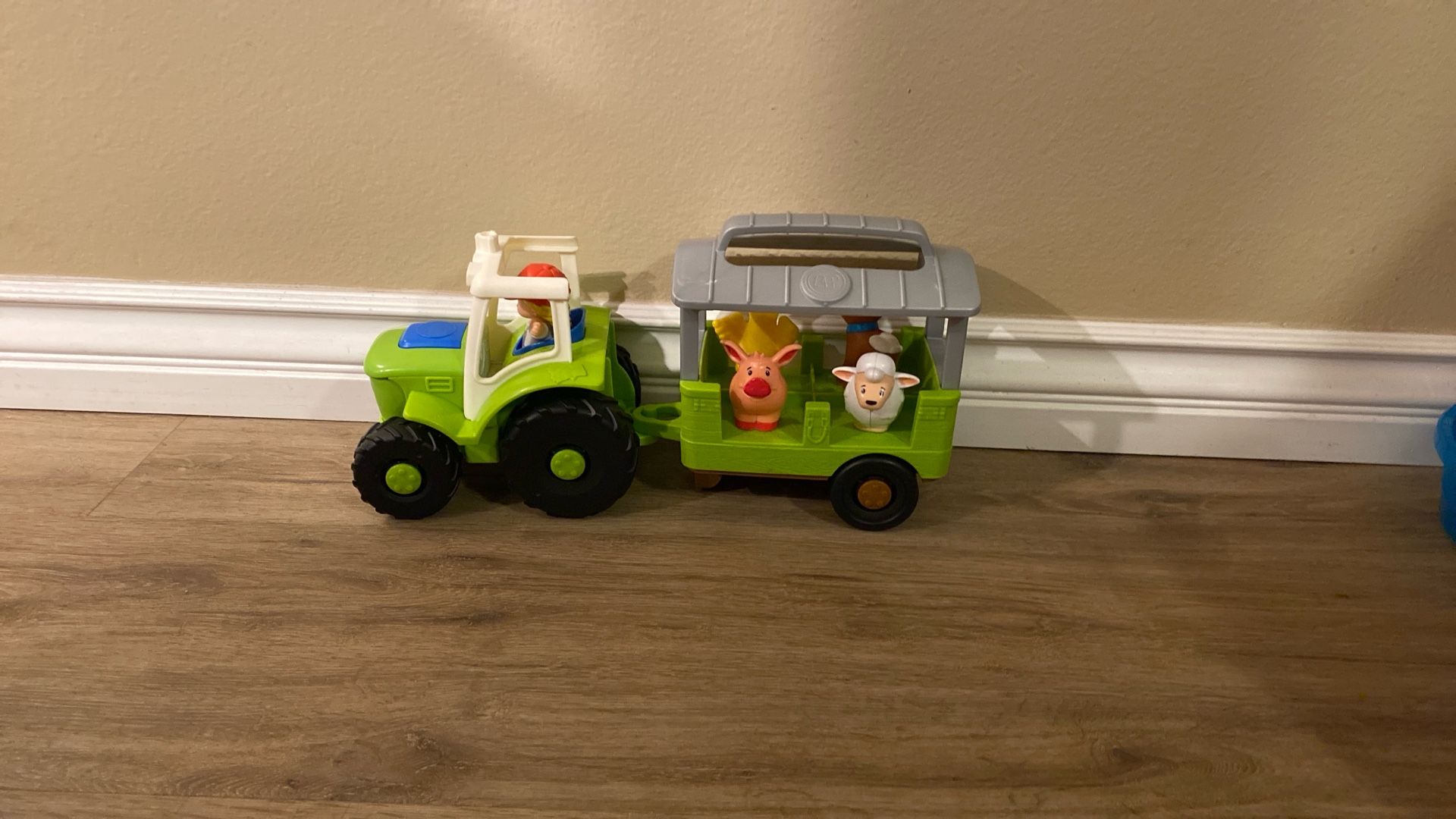 Little People Caring For Animals Tractor