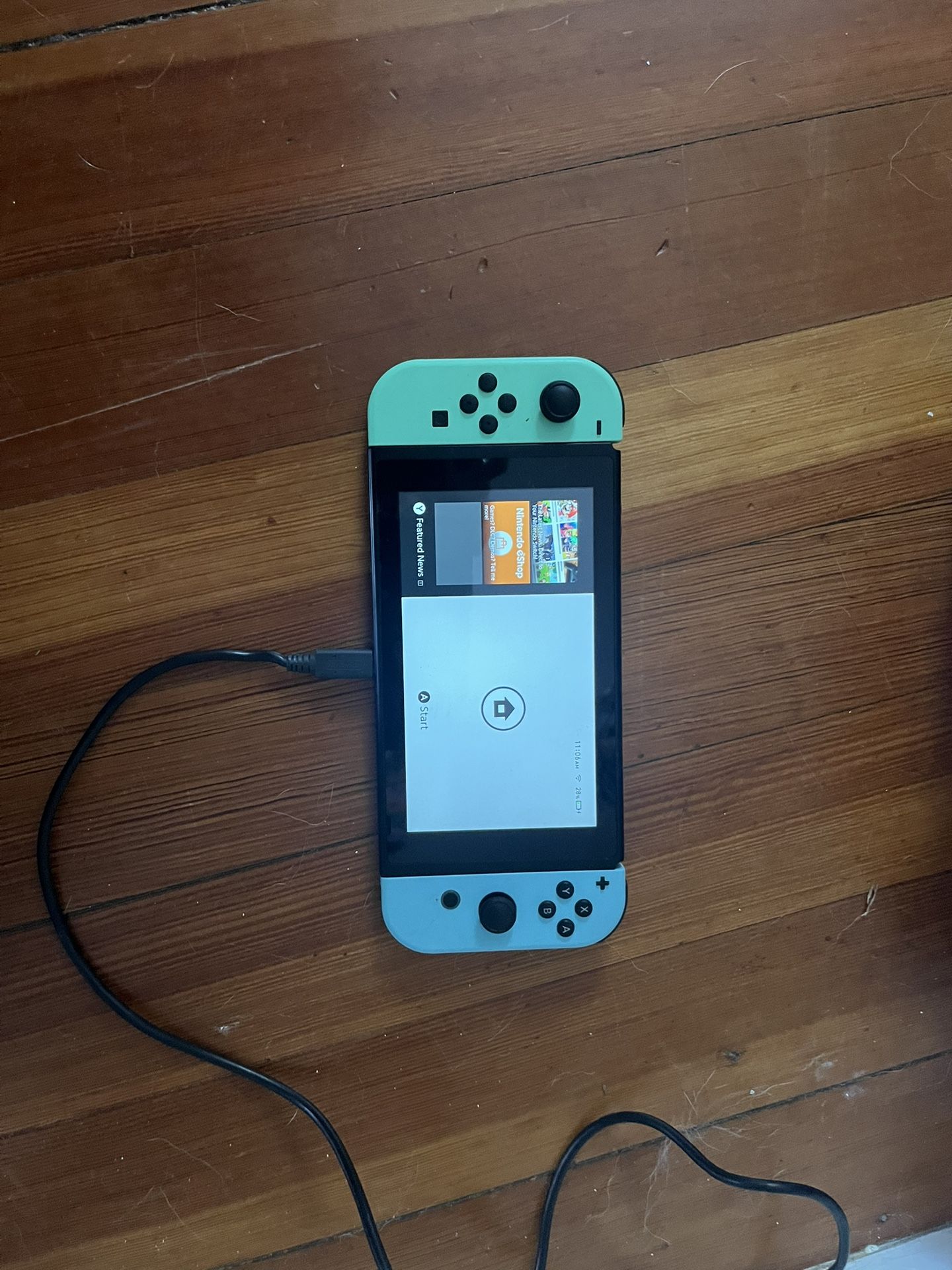 Nintendo Switch 1 Animal Crossing Edition