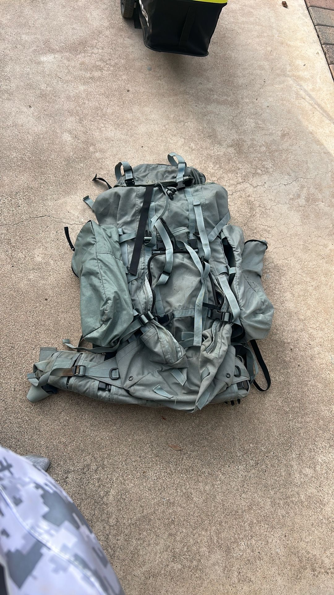 Soft Framed Military Style backpack