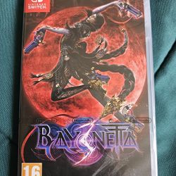 Sealed Bayonetta 3 Switch Pal