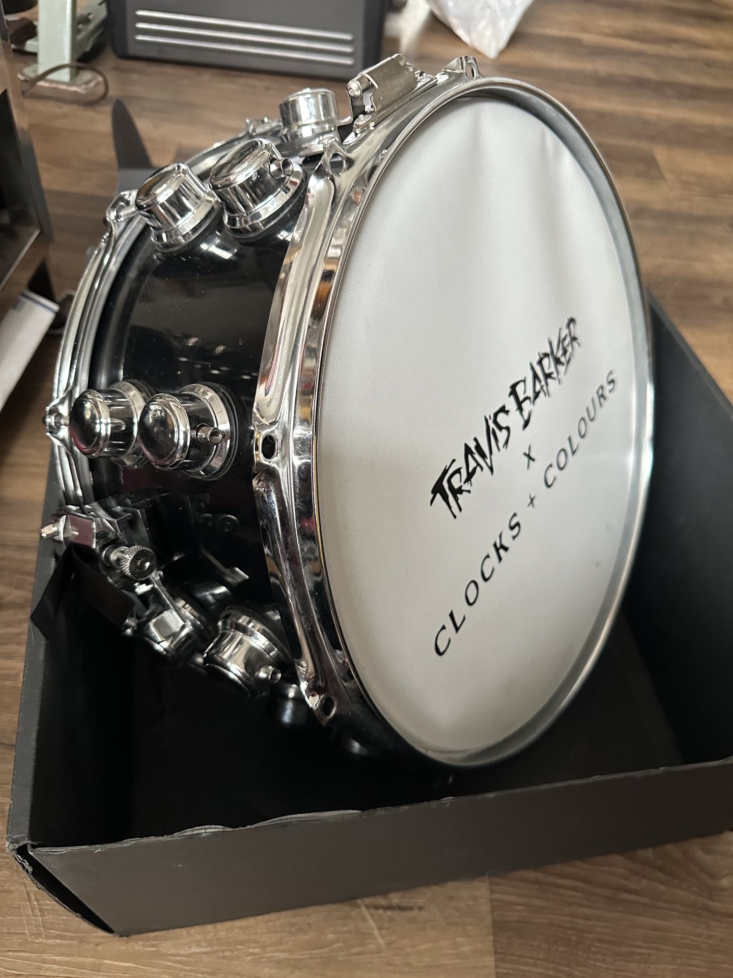 Travis Barker X Clocks and Colours Snare Jewellery Box