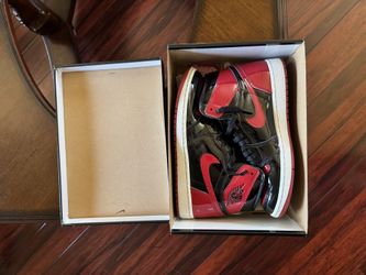 Jordan 1 patent bred 2021
