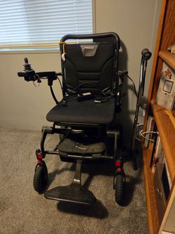 Electric wheelchair.