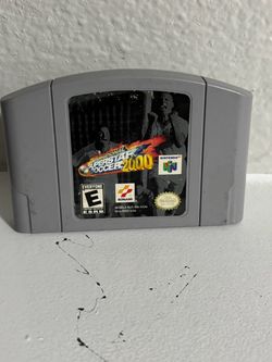 International Superstar Soccer 2000 Nintendo 64 Game Cartridge. Authentic