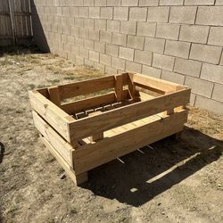 Wooden crate