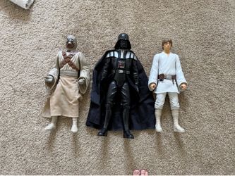 Star Wars Toy Lot – 15” Star Destroyer + Large Figures