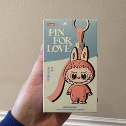 The Monsters Pin for Love Series-Vinyl Plush Pendant Blind Box.