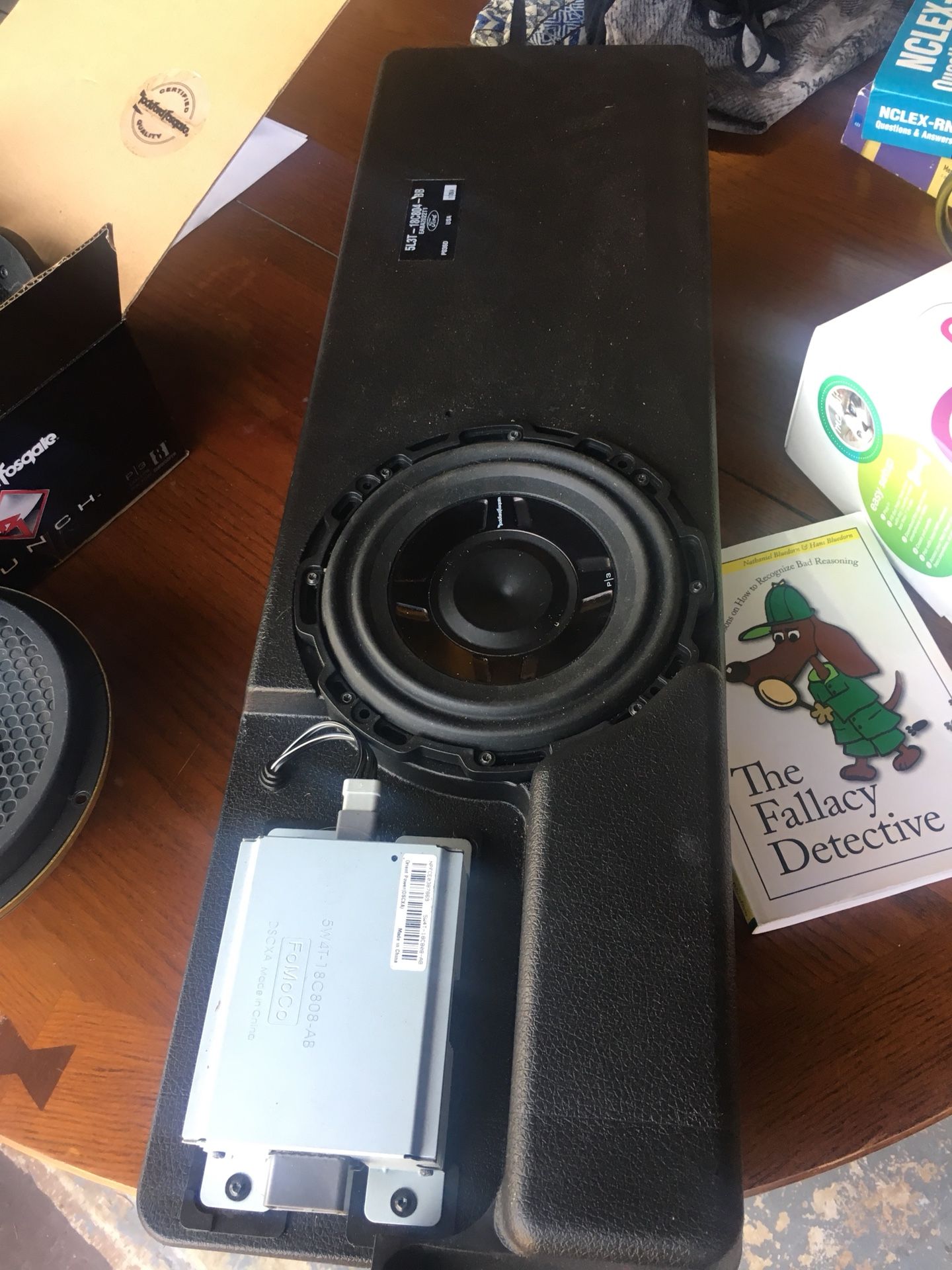 Speakers Subwoofer Subwoofer Box, 2005 Ford F150 OEM original stock
