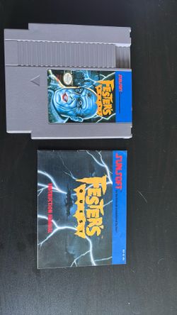 FESTER’S  QUEST -NES GAME WITH MANUAL AND OEM DUST COVER