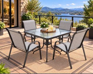 5 pcs new outdoor table set