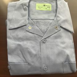 Men’s Long Sleeve Cotton Workshirts  Sz L