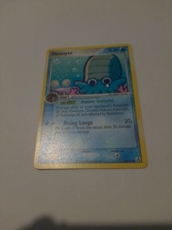 Pokemon: 2006 heart break Omanyte Mint Condition