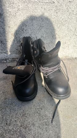metal boots for kid size 7.5