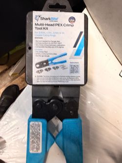 SharkBite Multi-Head PEX Crimp Tool Kit